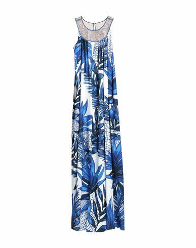 Gai Mattiolo Woman Maxi dress Blue Polyester Cover