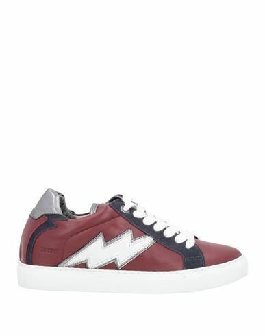 Zadig & voltaire Woman Sneakers Burgundy Soft Leather Cover