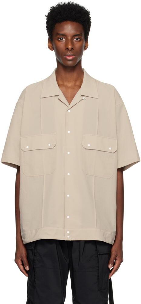 F/CE.® Beige Ventilating Vacation Shirt Cover