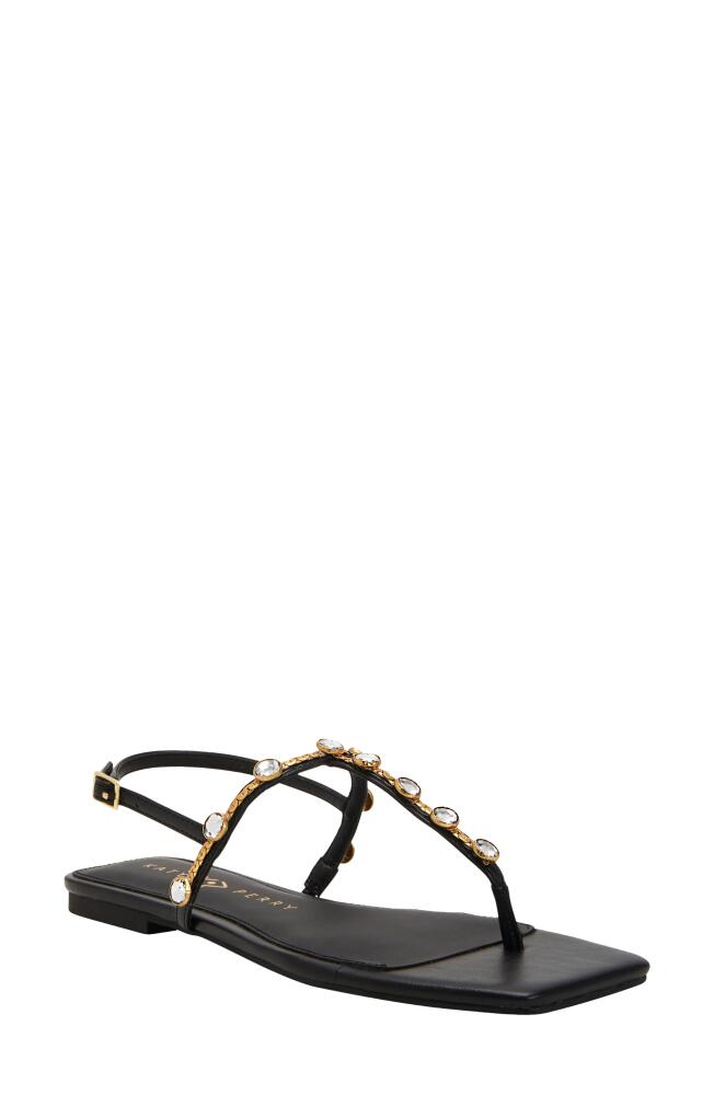 Katy Perry The Camie Embellished Slingback Sandal in Black Cover