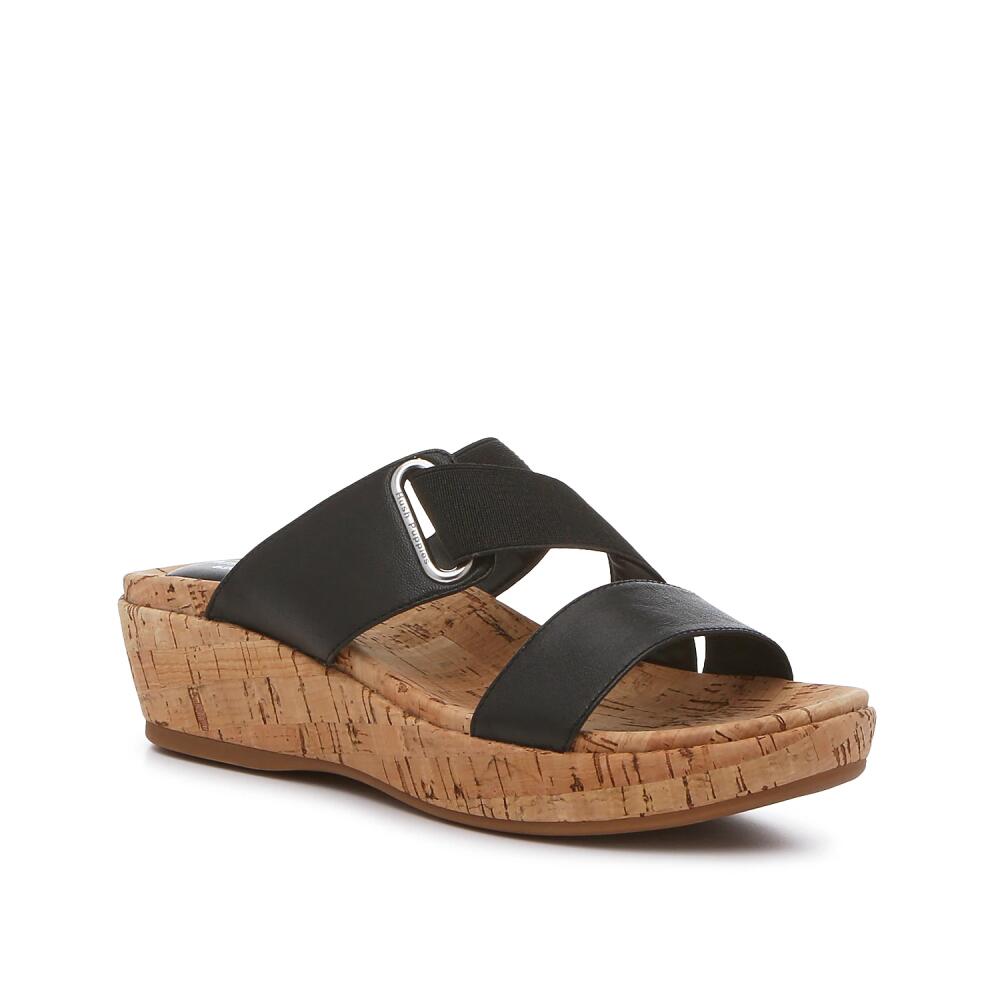 Hush Puppies Coco Wedge Sandal | Women's | Black Cover