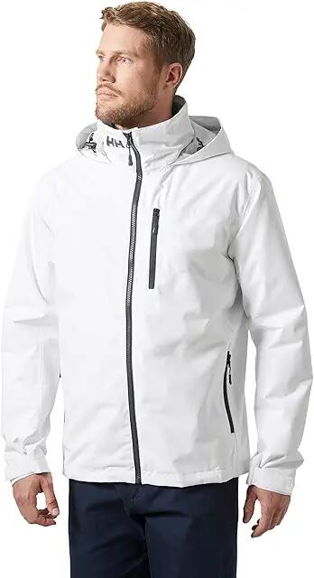 Helly Hansen Crew Hooded Midlayer Jacket 2 (White) Men's Clothing Cover