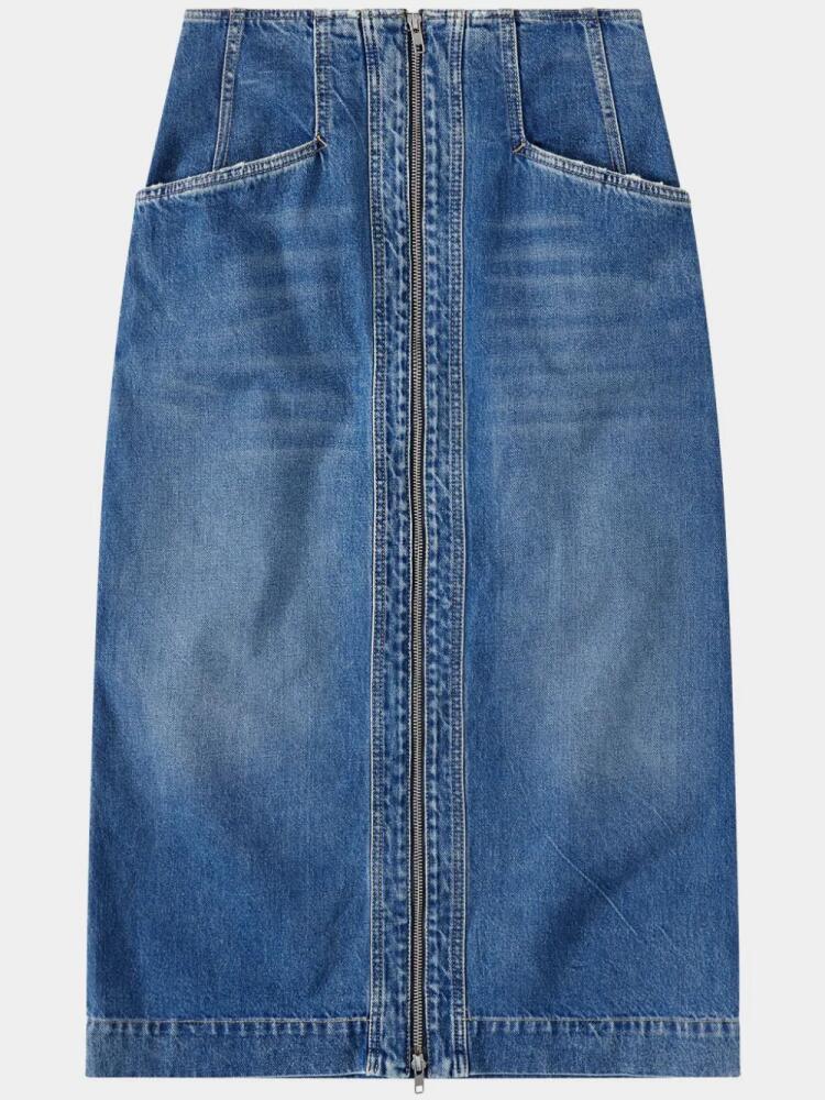 Closed distressed pencil denim skirt - Blue Cover