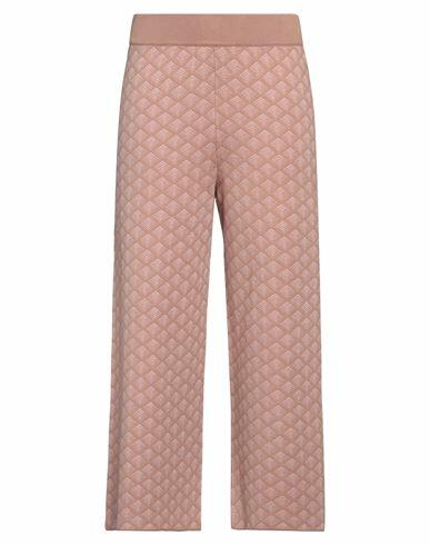 Diana Gallesi Woman Pants Light brown Viscose, Polyester, Polyamide Cover