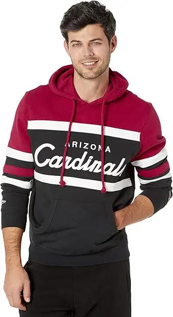 Mitchell & Ness NFL Head Coach Hoodie Cardinals (Red/Black) Men's Clothing Cover