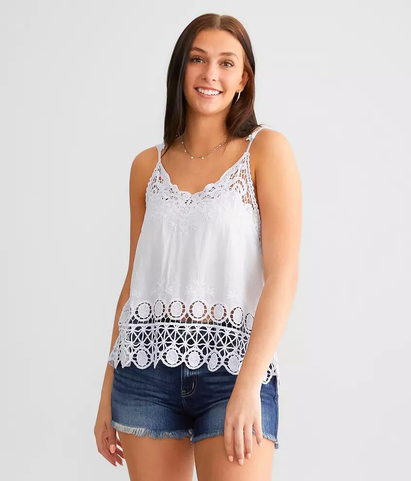 Daytrip Crochet Tank Top Cover