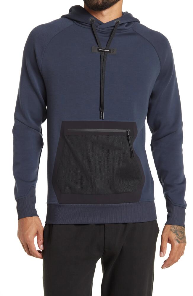 On Running Performance Hoodie in Navy Cover