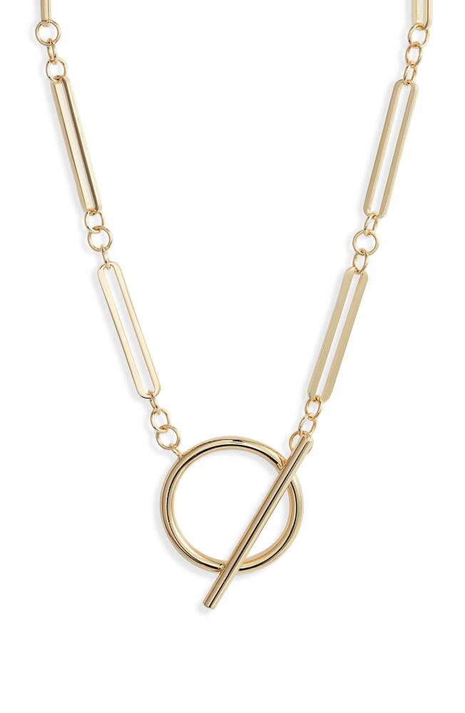 Jennifer Zeuner Geraldine Necklace in Yellow Gold Cover