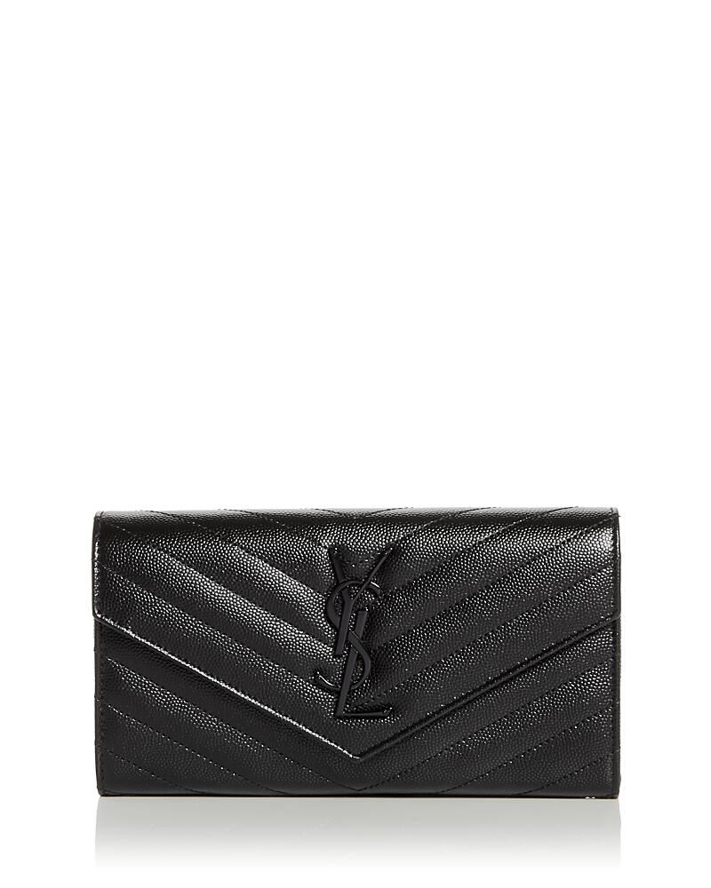 Saint Laurent Cassandre Matelasse Large Flap Wallet Cover