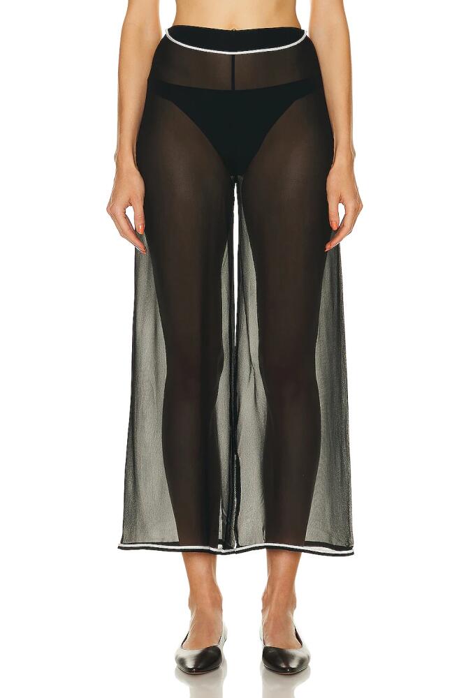 BODE Sheer Juana Trouser in Black Cover