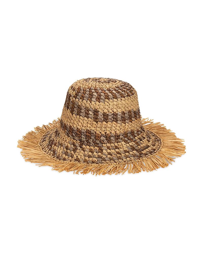 San Diego Hat Company Raffia Handwoven Bucket Hat Cover