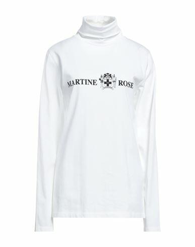 Martine Rose Woman T-shirt White Cotton Cover