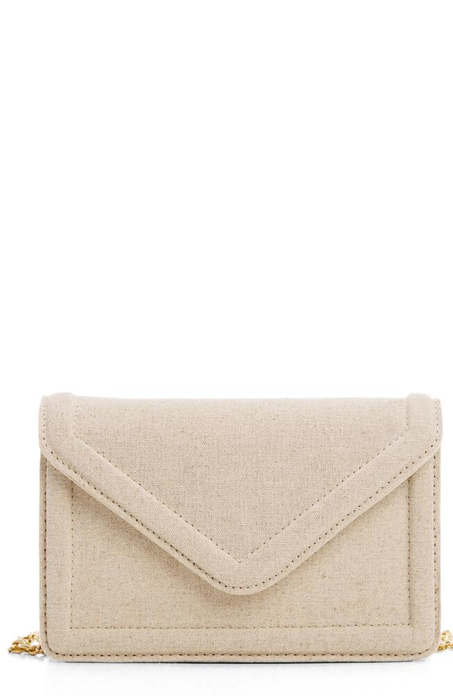 MANGO Canvas Crossbody Bag in Ecru Cover