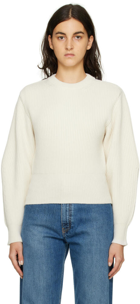 ALAÏA White English Sweater Cover