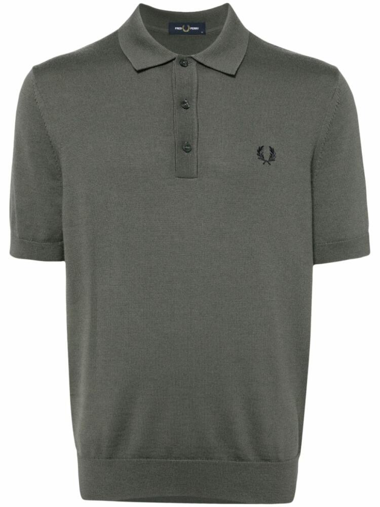 Fred Perry classic knitted polo - Green Cover