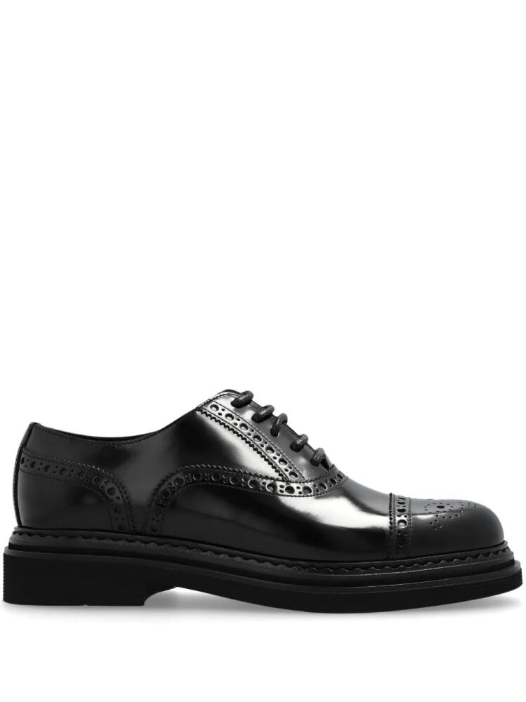 Dolce & Gabbana lace-up Oxford shoes - Black Cover