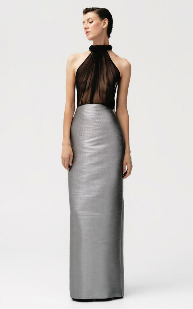 Sophie et Voila - Lame Maxi Skirt - Silver Cover