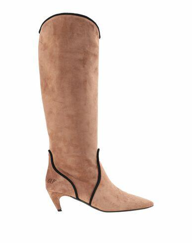 Roger Vivier Woman Boot Camel Soft Leather Cover