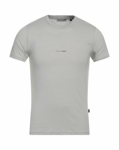 Daniele Alessandrini Homme Man T-shirt Light grey Cotton Cover