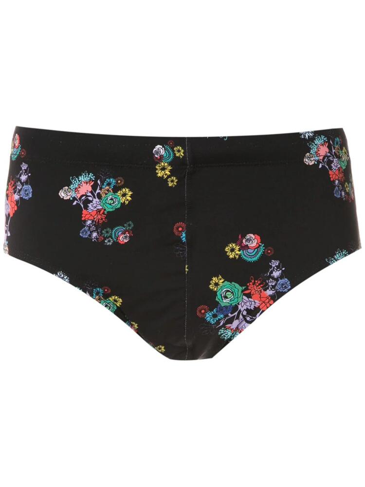 Amir Slama printed swim trunks - Black Cover