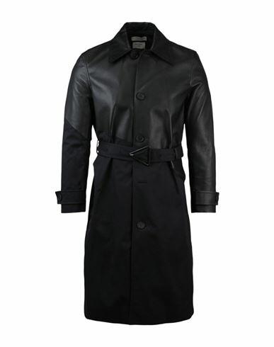 Bottega Veneta Colorblock Gabardine Trench Coat Man Overcoat & Trench Coat Multicolored Polyester, Cotton Cover