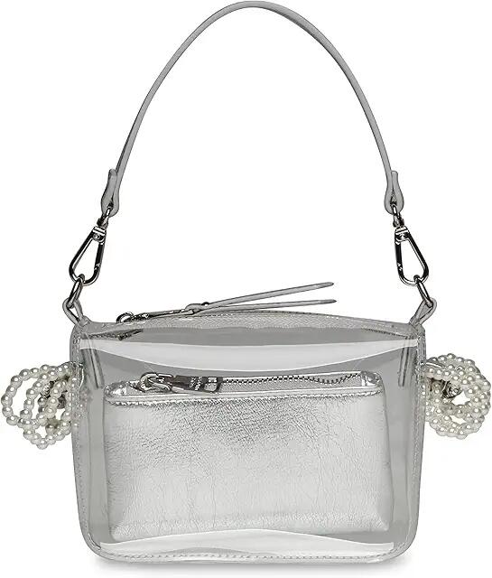 Steve Madden Bnoble-R Crossbody (Clear/Silver) Handbags Cover