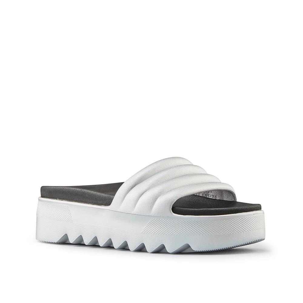 Cougar Pool Party Slide Sandal | Women's | Silver Metallic Cover