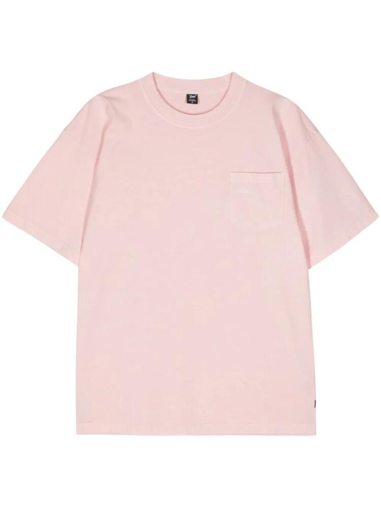 PATTA patch-pocket cotton T-shirt - Pink Cover