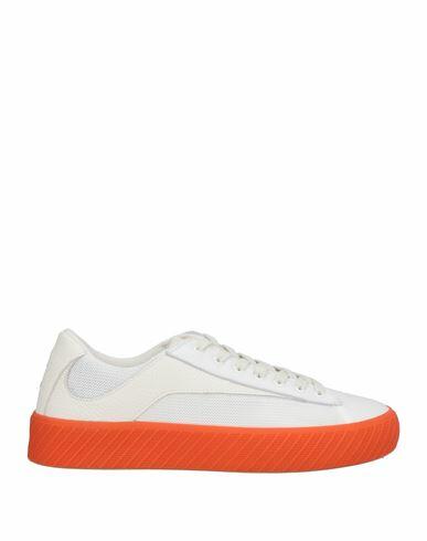 By Far Woman Sneakers White Leather, Textile fibers Cover