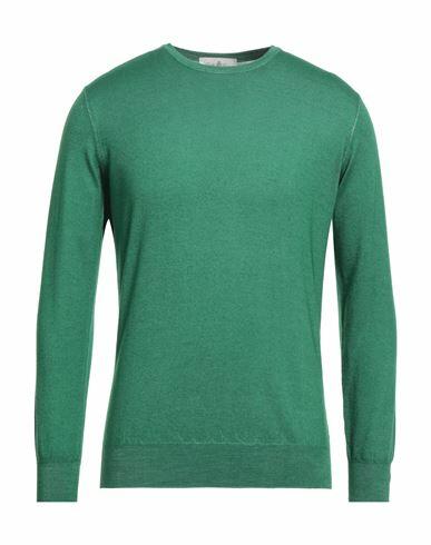 Della Ciana Man Sweater Green Merino Wool Cover