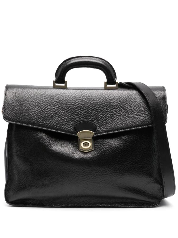 Officine Creative RARE 036 leather briefcase - Black Cover