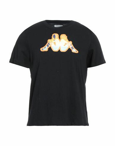 Kappa Man T-shirt Black Cotton Cover