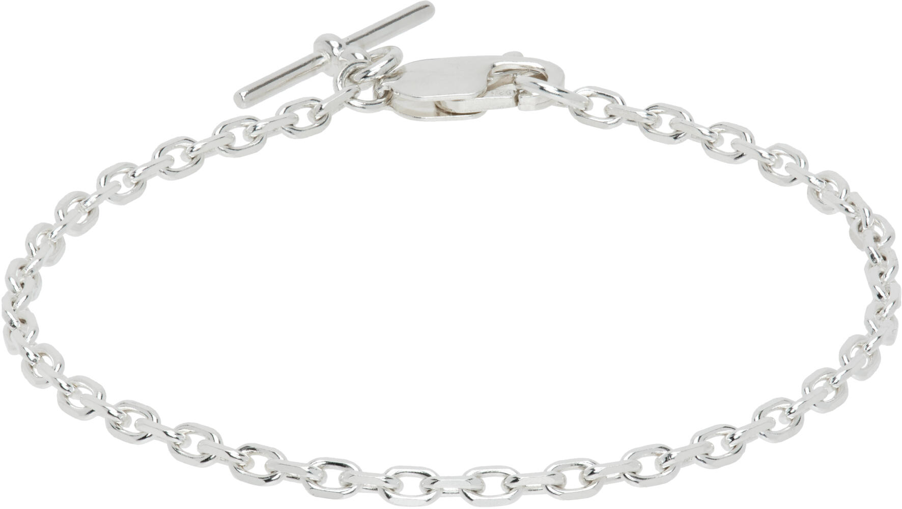 Martine Ali Silver Cable Chain Bracelet Cover