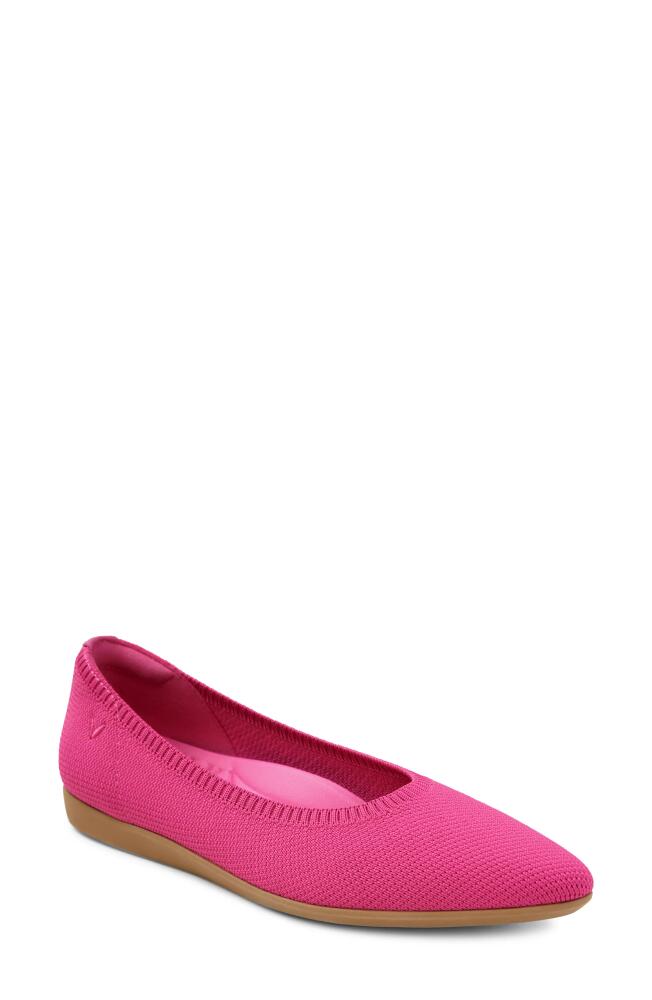 VIVAIA Aria Walker Pointed Toe Flat in Pitaya Cover