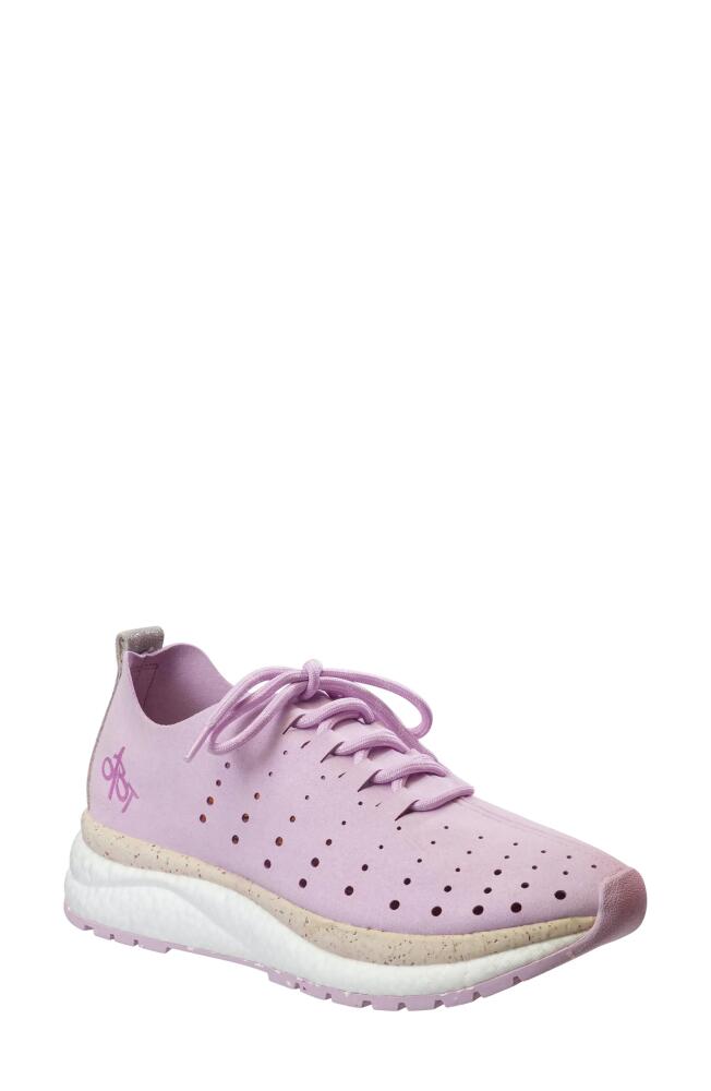 OTBT Alstead Perforated Sneaker in Lavender Cover