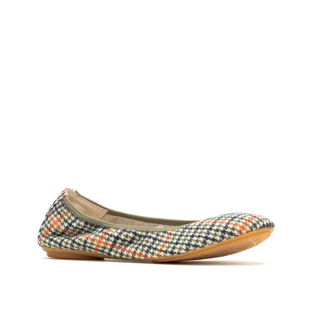 Hush Puppies Wide Width Chaste Ballet Flat | Women's | Plaid Cover