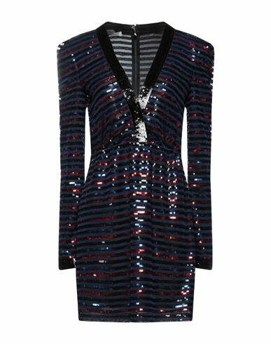 Philosophy Di Lorenzo Serafini Woman Mini dress Midnight blue Polyester Cover