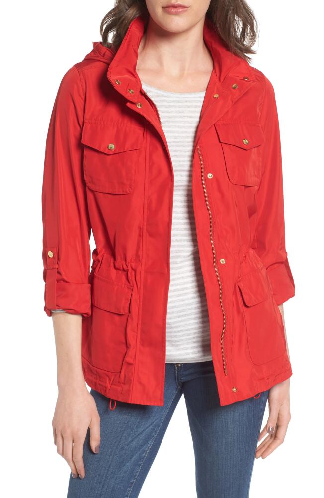 Vince Camuto Americana Parka in Scarlet Cover