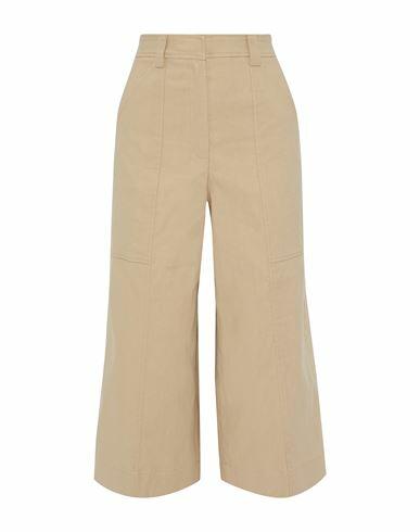 A. l.c. Woman Pants Beige Linen, Viscose, Elastane Cover