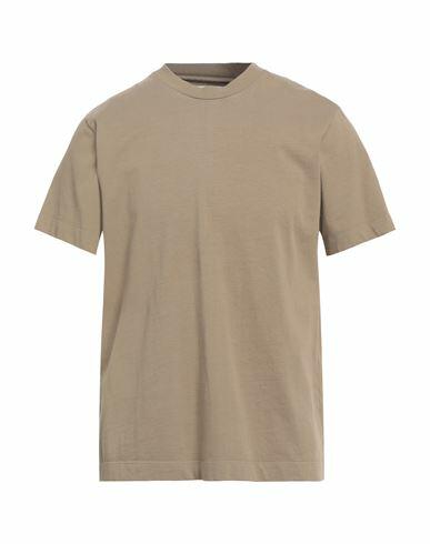 Grifoni Man T-shirt Khaki Cotton Cover