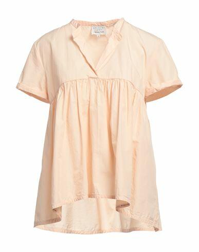 Alessia Santi Woman Top Apricot Cotton Cover