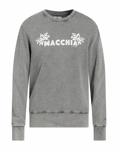 Macchia J Man Sweatshirt Grey Cotton Cover