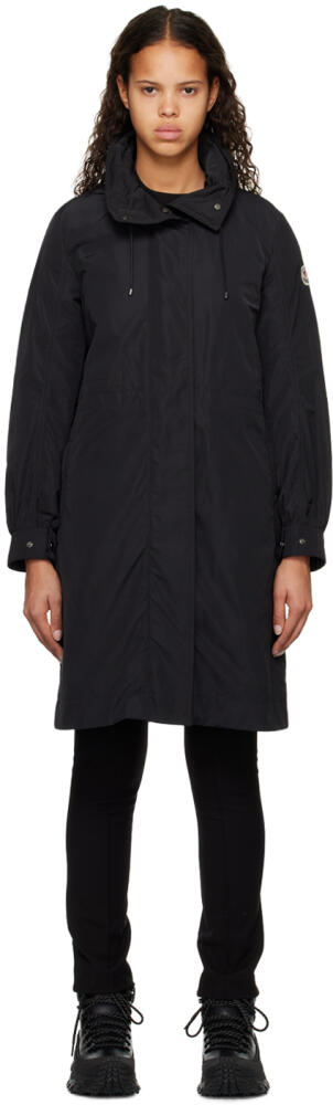 Moncler Black Kourou Parka Cover