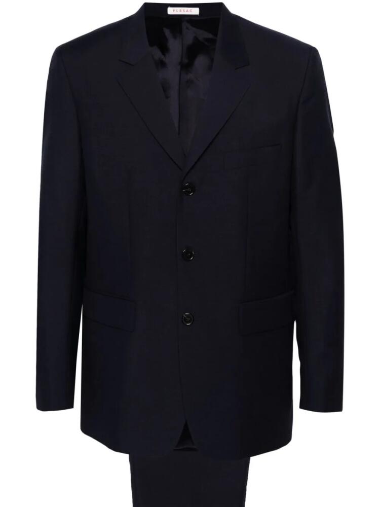 FURSAC single-breasted suit - Blue Cover