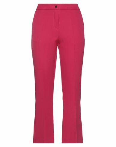 Motel Woman Pants Garnet Polyester, Elastane Cover