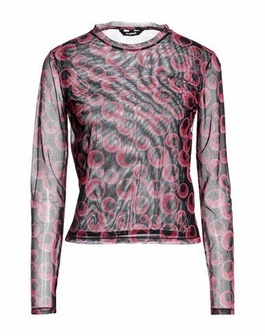 Desigual Woman Top Black Polyester, Elastane Cover