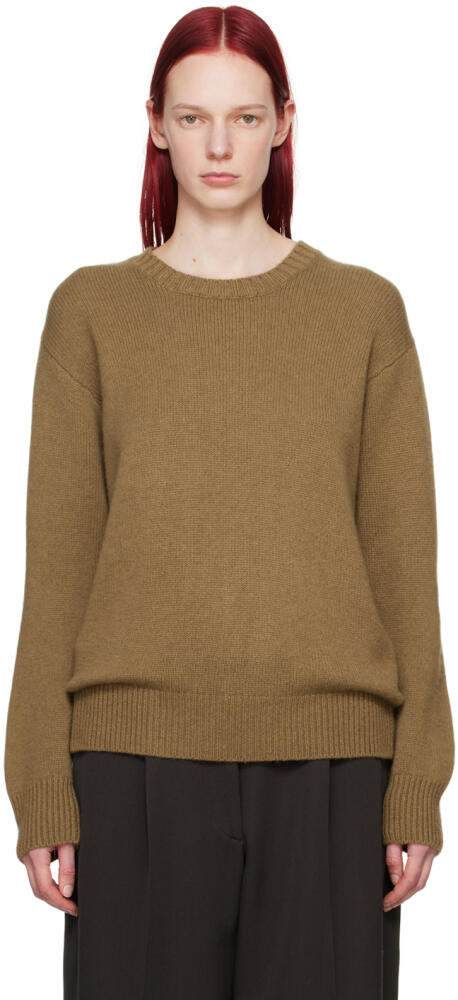 The Row Brown Fiji Sweater Cover