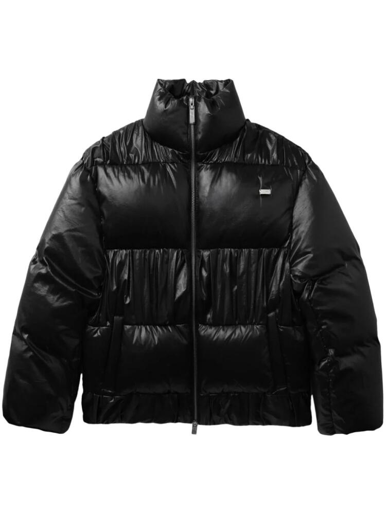 Ader Error high-neck puffer jacket - Black Cover