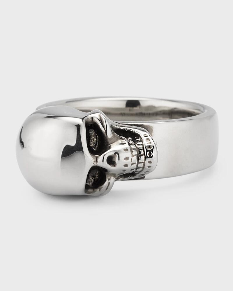 Alexander McQueen Men's Side Skull Ring Cover