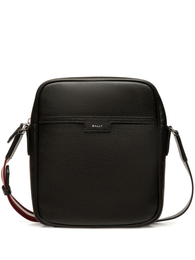 Bally Code leather messenger bag - Black Cover